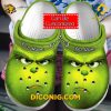 The Grinch Face Angry Christmas Crocs Clogs Shoes