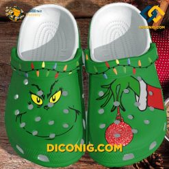 The Grinch Hand Merry Christmas Crocs Clogs Shoes