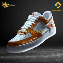 Augsburg Custom Shoes Orange Bundesliga Nike Air Force 1