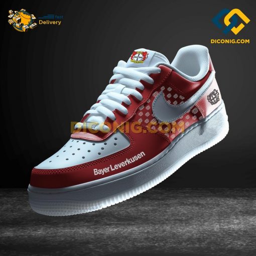 Bayer Leverkusen Custom Shoes Red Bundesliga Nike Air Force 1