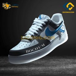 Bochum Custom Shoes Black Bundesliga Nike Air Force 1
