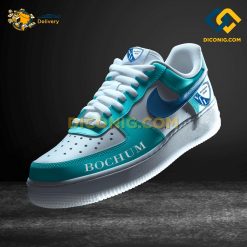 Bochum Custom Shoes Teal Bundesliga Nike Air Force 1