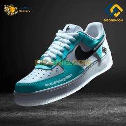 Borussia M’gladbach Custom Shoes Teal Bundesliga Nike Air Force 1