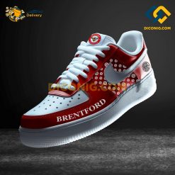 Brentford Custom Shoes EPL Nike Air Force 1