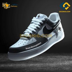 Bundesliga Borussia M’gladbach Custom Shoes Black Nike Air Force 1