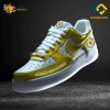 Bundesliga  Eintracht Braunschweig Custom Shoes Yellow Nike Air Force 1