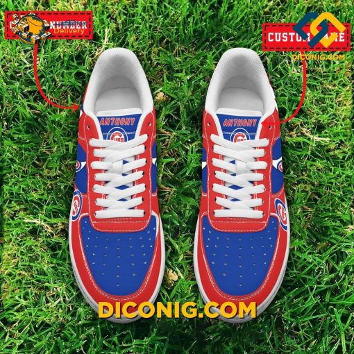 Chicago Cubs Custom Shoes MLB Nike Air Force 1