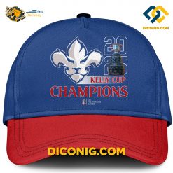 echl trois rivieres lions hoodie set champions 2025 dark blue