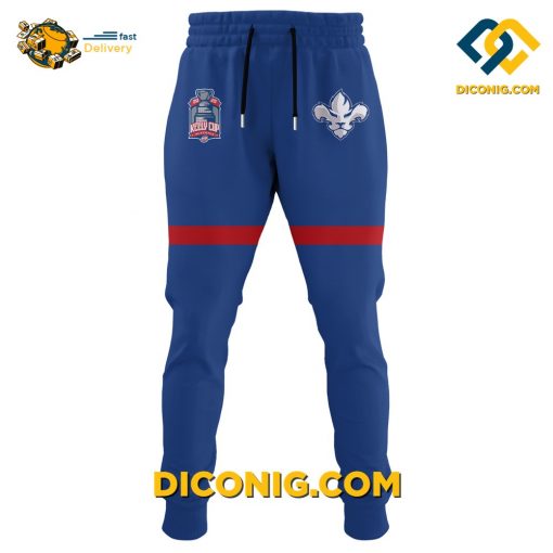 ECHL Trois Rivieres Lions Hoodie Set Champions 2025 Dark Blue