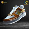 Eintracht Braunschweig Custom Shoes Orange Bundesliga Nike Air Force 1