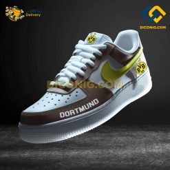Eintracht Frankfurt Custom Shoes Brown Bundesliga Nike Air Force 1