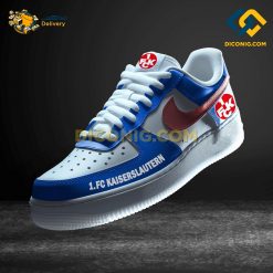 FC Kaiserslautern Custom Shoes Blue Bundesliga Nike Air Force 1