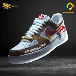 FC Kaiserslautern Custom Shoes Brown Bundesliga Nike Air Force 1