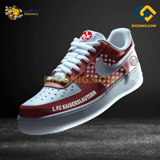 FC Kaiserslautern Custom Shoes Crimson Bundesliga Nike Air Force 1