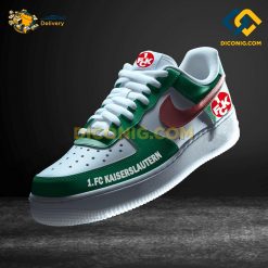 FC Kaiserslautern Custom Shoes Green Bundesliga Nike Air Force 1