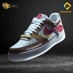 FC Nurnberg Custom Shoes Brown Bundesliga Nike Air Force 1