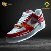FC Nurnberg Custom Shoes Red Bundesliga Nike Air Force 1