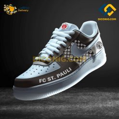 FC St. Pauli Custom Shoes Brown Bundesliga Nike Air Force 1