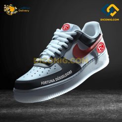 Fortuna Dusseldorf Custom Shoes Black Bundesliga Nike Air Force 1