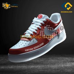 Fortuna Dusseldorf Custom Shoes Orange Bundesliga Nike Air Force 1