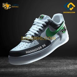 Hannover 96 Custom Shoes Black Bundesliga Nike Air Force 1