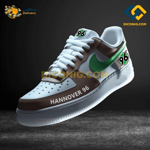 Hannover 96 Custom Shoes Brown Bundesliga Nike Air Force 1