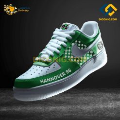 Hannover 96 Custom Shoes Light Green Bundesliga Nike Air Force 1