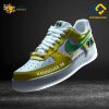 Hannover 96 Custom Shoes Yellow Bundesliga Nike Air Force 1