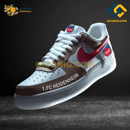 Heidenheim Custom Shoes Brown Bundesliga Nike Air Force 1