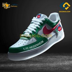 Heidenheim Custom Shoes Green Bundesliga Nike Air Force 1