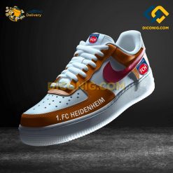 Heidenheim Custom Shoes Orange Bundesliga Nike Air Force 1