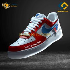Hoffenheim Custom Shoes Red Bundesliga Nike Air Force 1