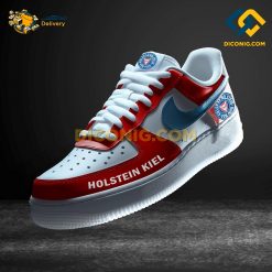 Holstein Kiel Custom Shoes Red Bundesliga Nike Air Force 1