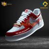 Jahn Regensburg Custom Shoes Red Bundesliga Nike Air Force 1