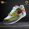 Jahn Regensburg Custom Shoes Yellow Bundesliga Nike Air Force 1
