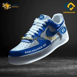 Karlsruher SC Custom Shoes Blue Bundesliga Nike Air Force 1