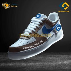 Karlsruher SC Custom Shoes Brown Bundesliga Nike Air Force 1
