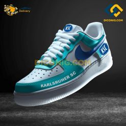 Karlsruher SC Custom Shoes Teal Bundesliga Nike Air Force 1