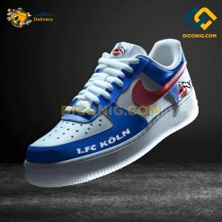 Koln Custom Shoes Blue Bundesliga Nike Air Force 1