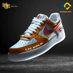 Koln Custom Shoes Orange Bundesliga Nike Air Force 1