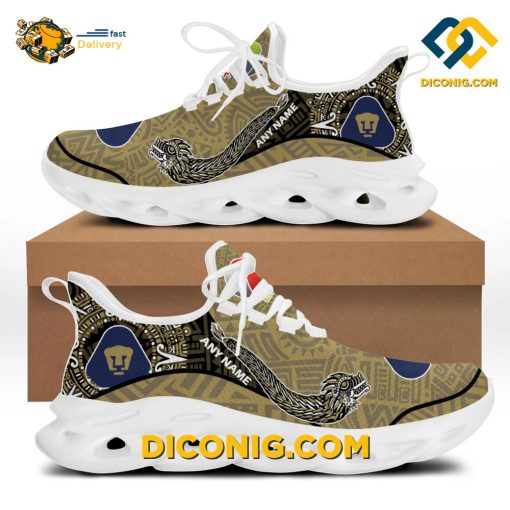 LIGA MX Pumas UNAM Max Soul Shoes Custom Aztec