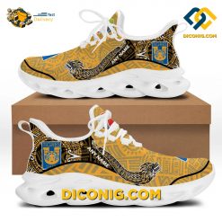 LIGA MX Tigres UANL Max Soul Shoes Custom Aztec