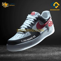 Mainz 05 Custom Shoes Black Bundesliga Nike Air Force 1