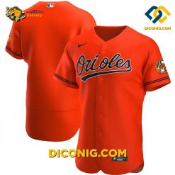 MLB Baltimore Orioles Orange Baseball Jerseys