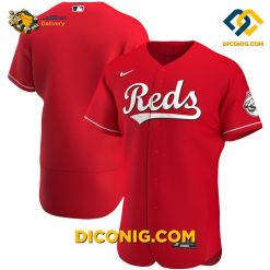 MLB Cincinnati Reds Scarlet Baseball Jerseys