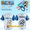MLB Los Angeles Dodgers Baseball Jersey Luffy Gear 5 One Piece