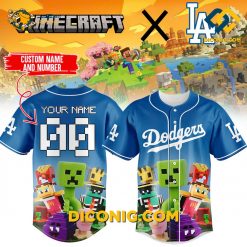 MLB Los Angeles Dodgers Baseball Jersey Minecraft