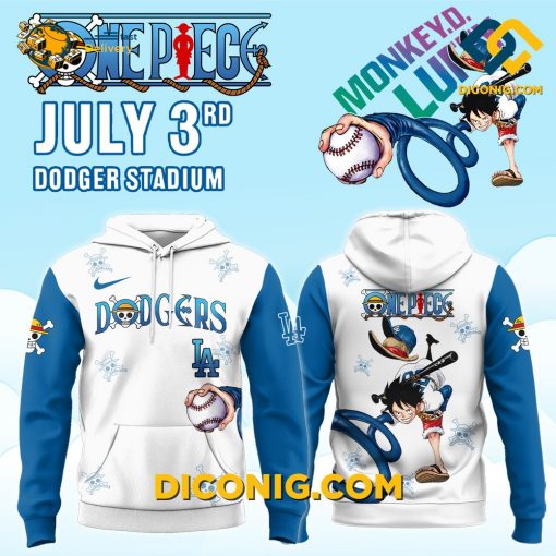 MLB Los Angeles Dodgers Hoodie Custom One Piece