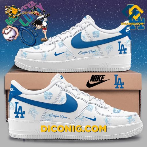 MLB Los Angeles Dodgers One Piece Nike Air Force 1