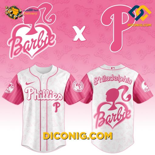 MLB Philadelphia Phillies Baseball Jersey Barbie Editions